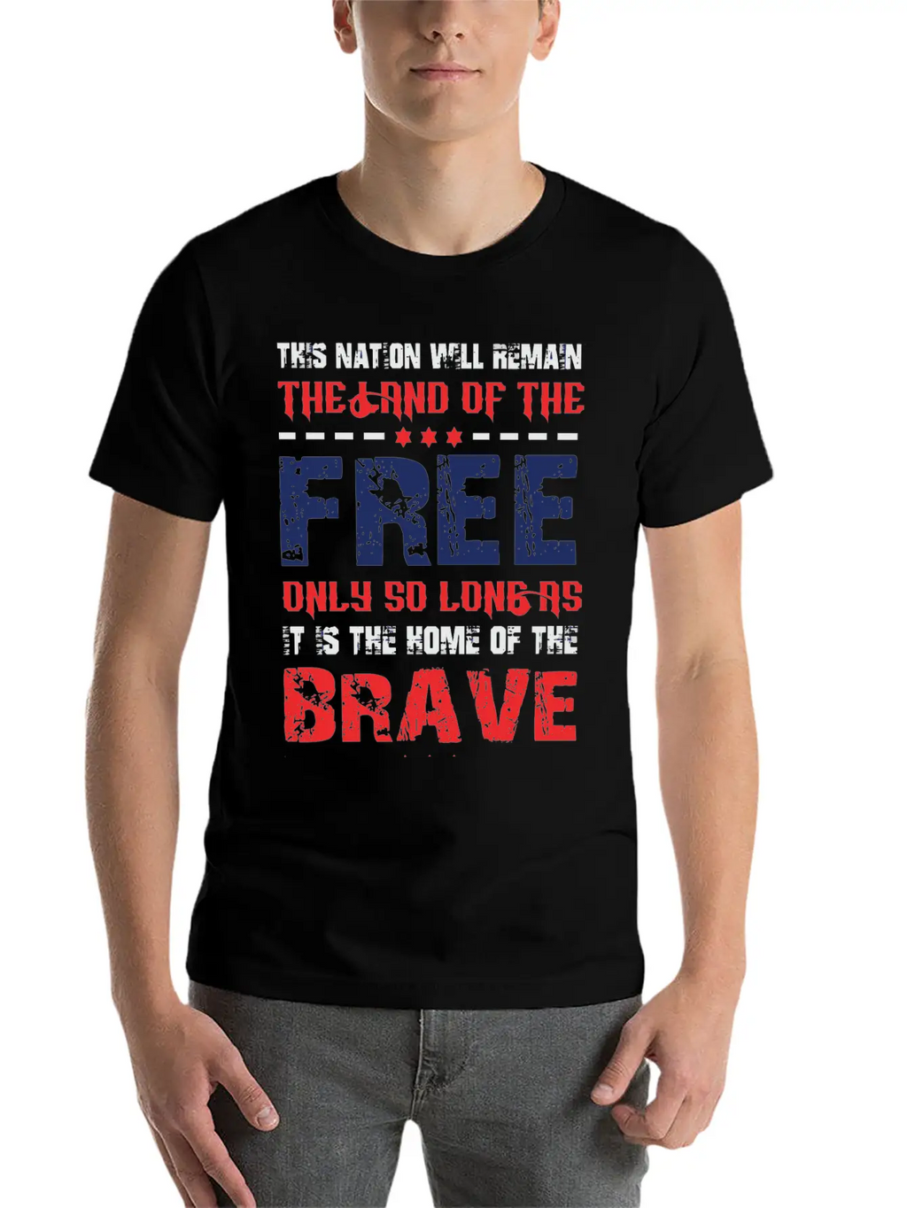 The Brave Nation Classic Cotton Tee – Unisex Comfort For Any Season