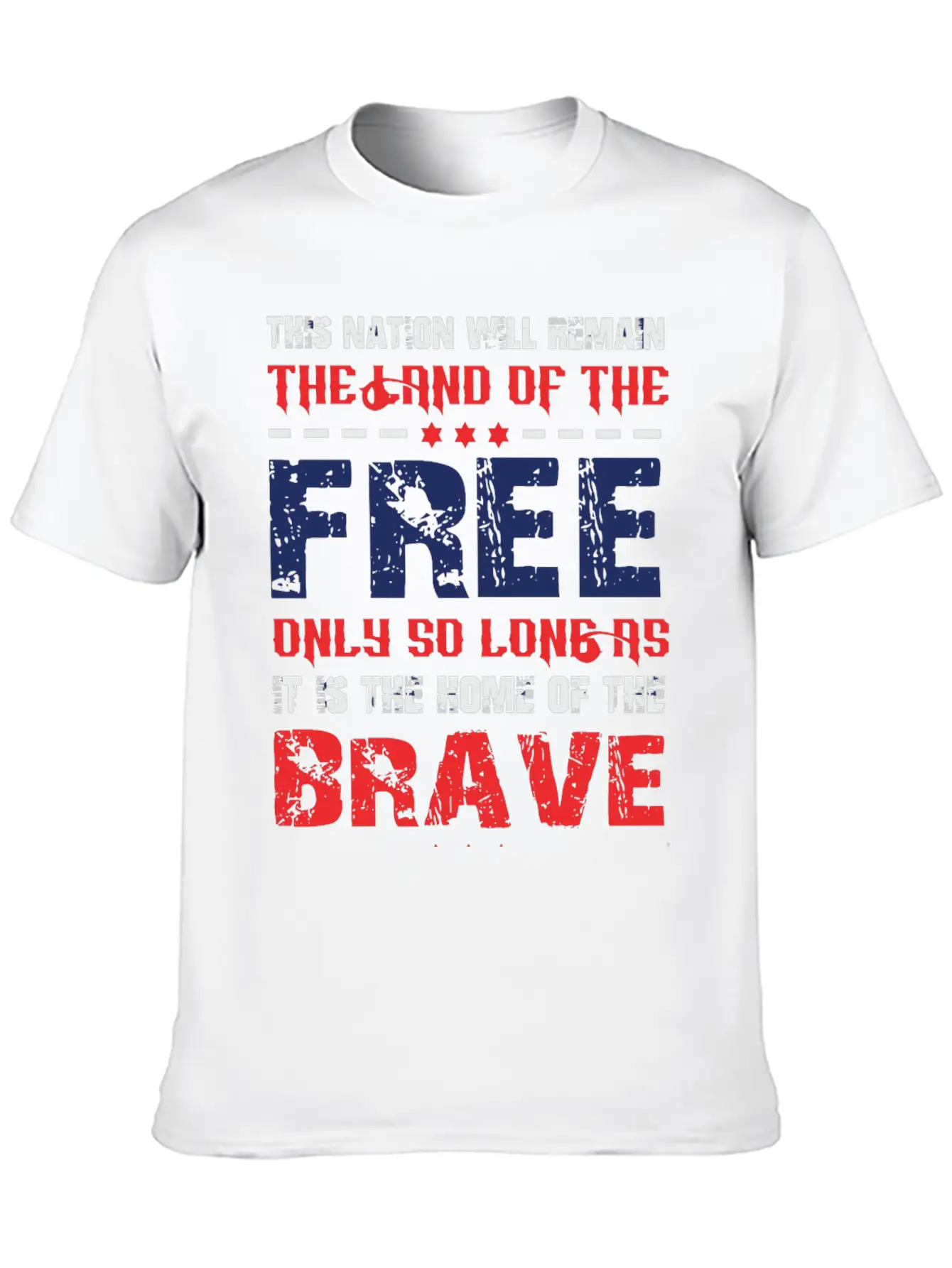 The Brave Nation Classic Cotton Tee – Unisex Comfort For Any Season