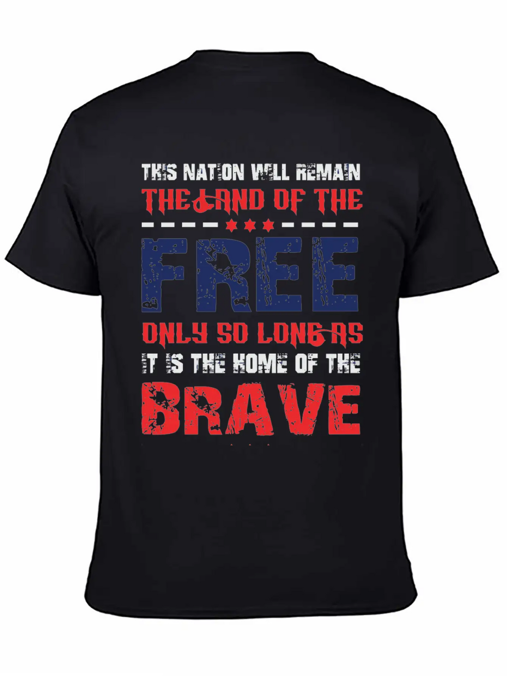 The Brave Nation Classic Cotton Tee – Unisex Comfort For Any Season