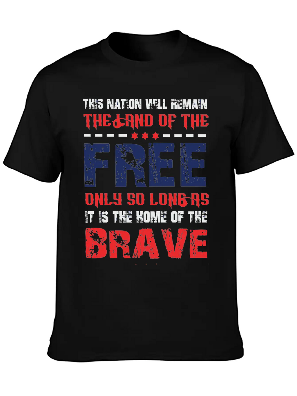The Brave Nation Classic Cotton Tee – Unisex Comfort For Any Season