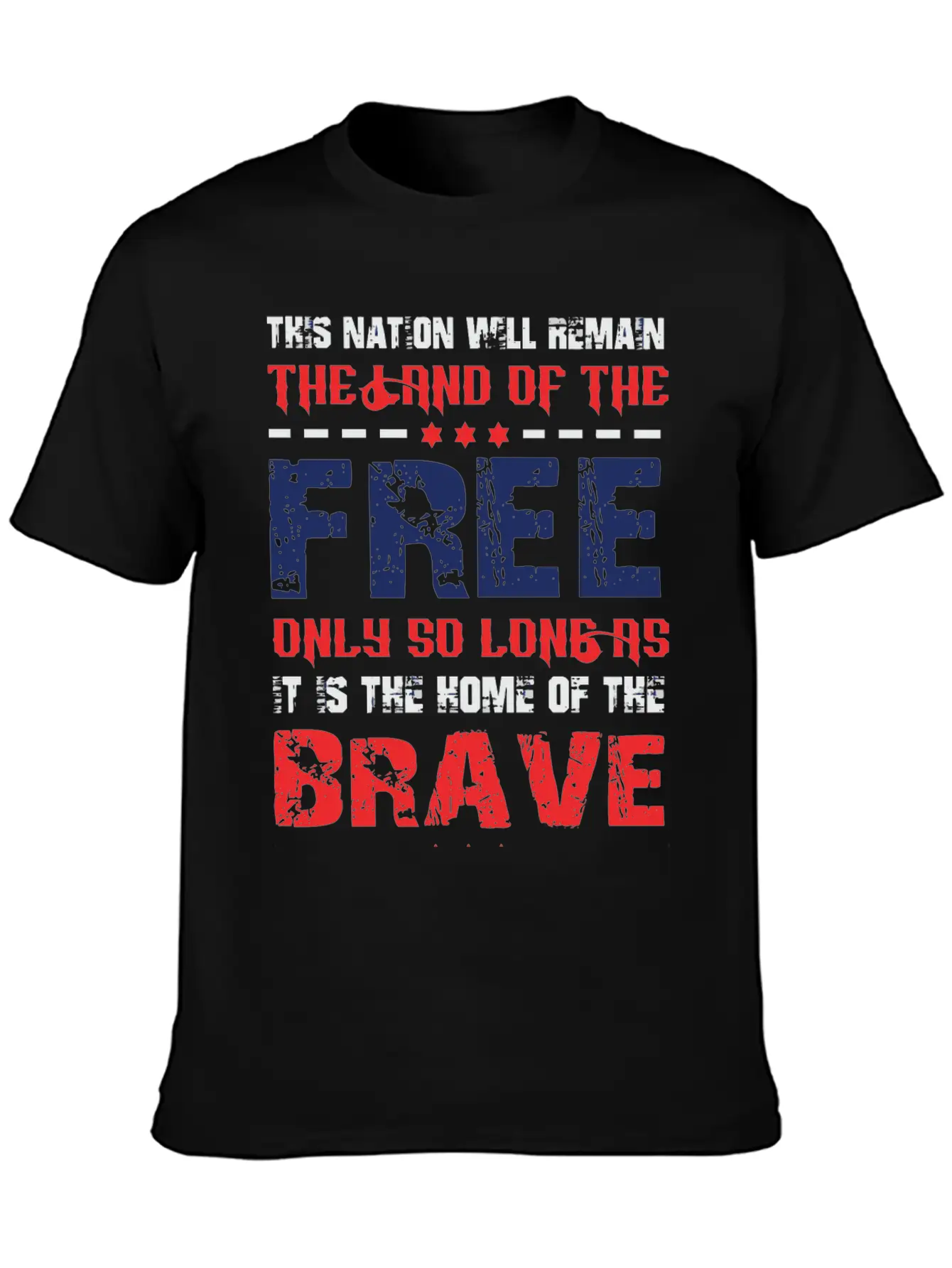 The Brave Nation Classic Cotton Tee – Unisex Comfort For Any Season