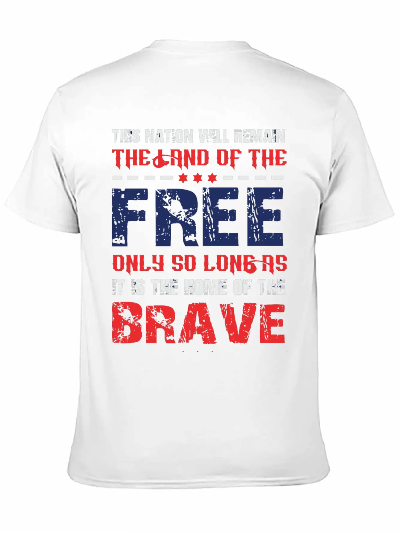 The Brave Nation Classic Cotton Tee – Unisex Comfort For Any Season