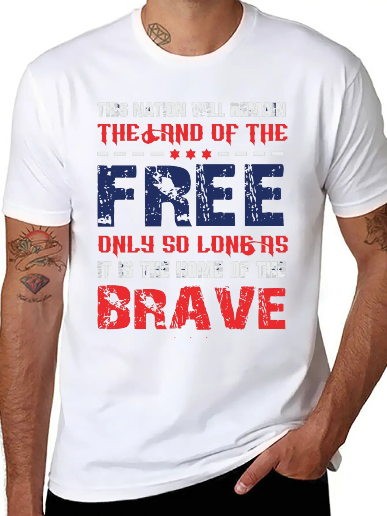 The Brave Nation Classic Cotton Tee – Unisex Comfort For Any Season