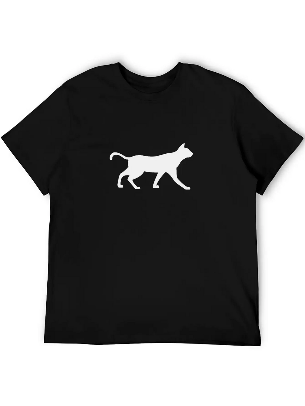 The Cat Minimalism Timeless Short Sleeve Tee – Comfy And Minimalist Design