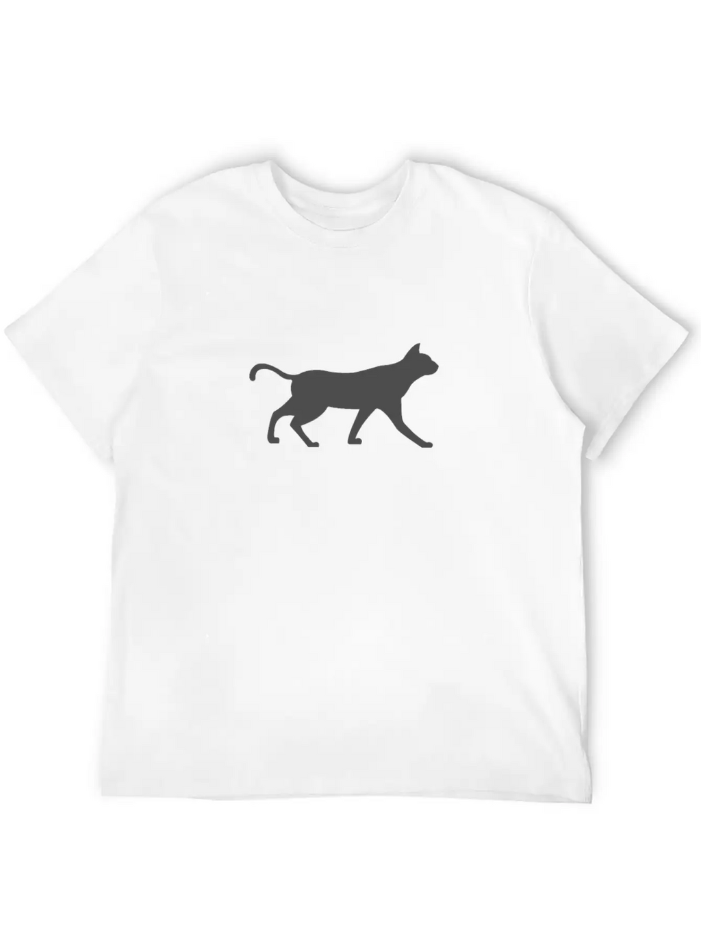 The Cat Minimalism Timeless Short Sleeve Tee – Comfy And Minimalist Design
