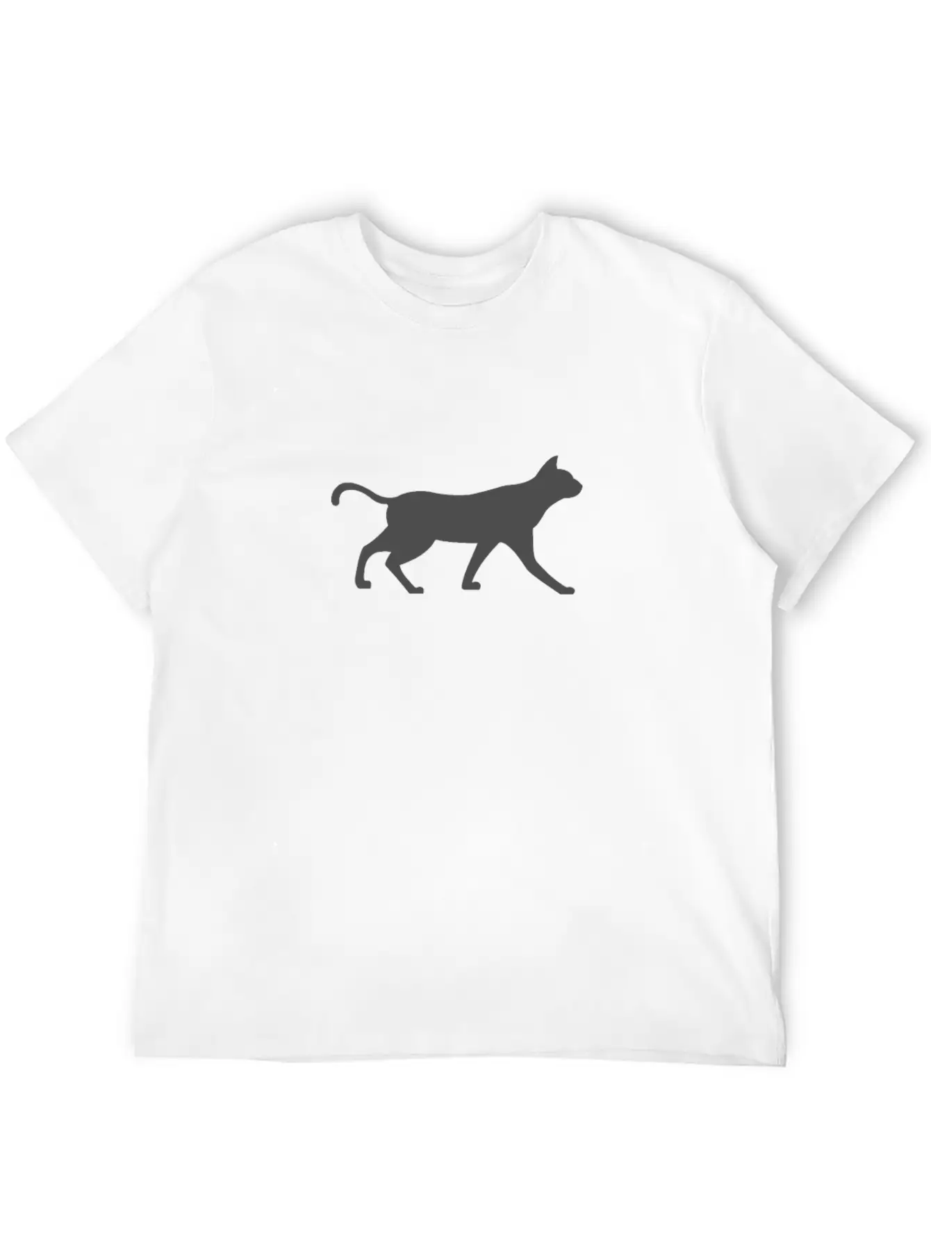The Cat Minimalism Timeless Short Sleeve Tee – Comfy And Minimalist Design