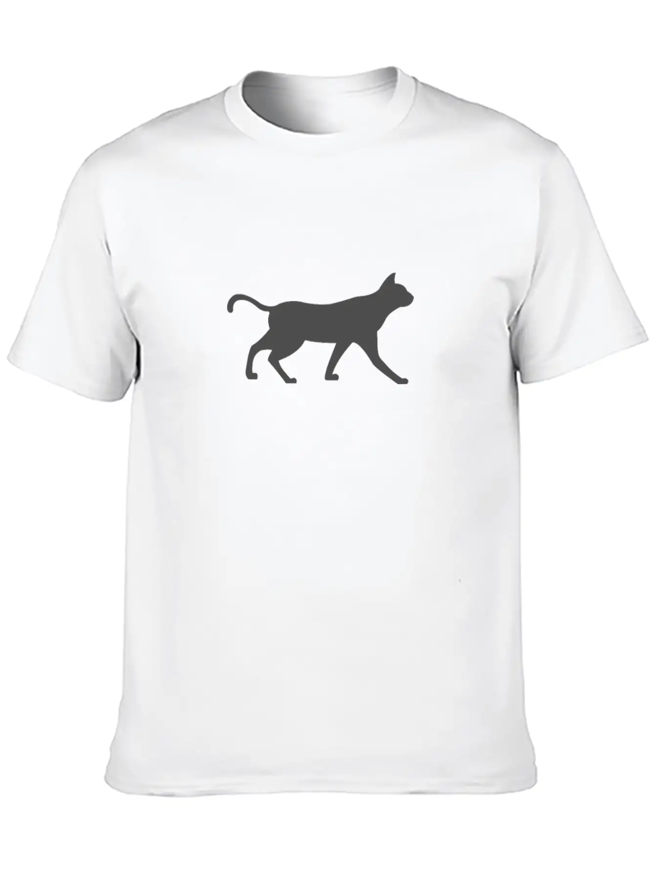 The Cat Minimalism Timeless Short Sleeve Tee – Comfy And Minimalist Design