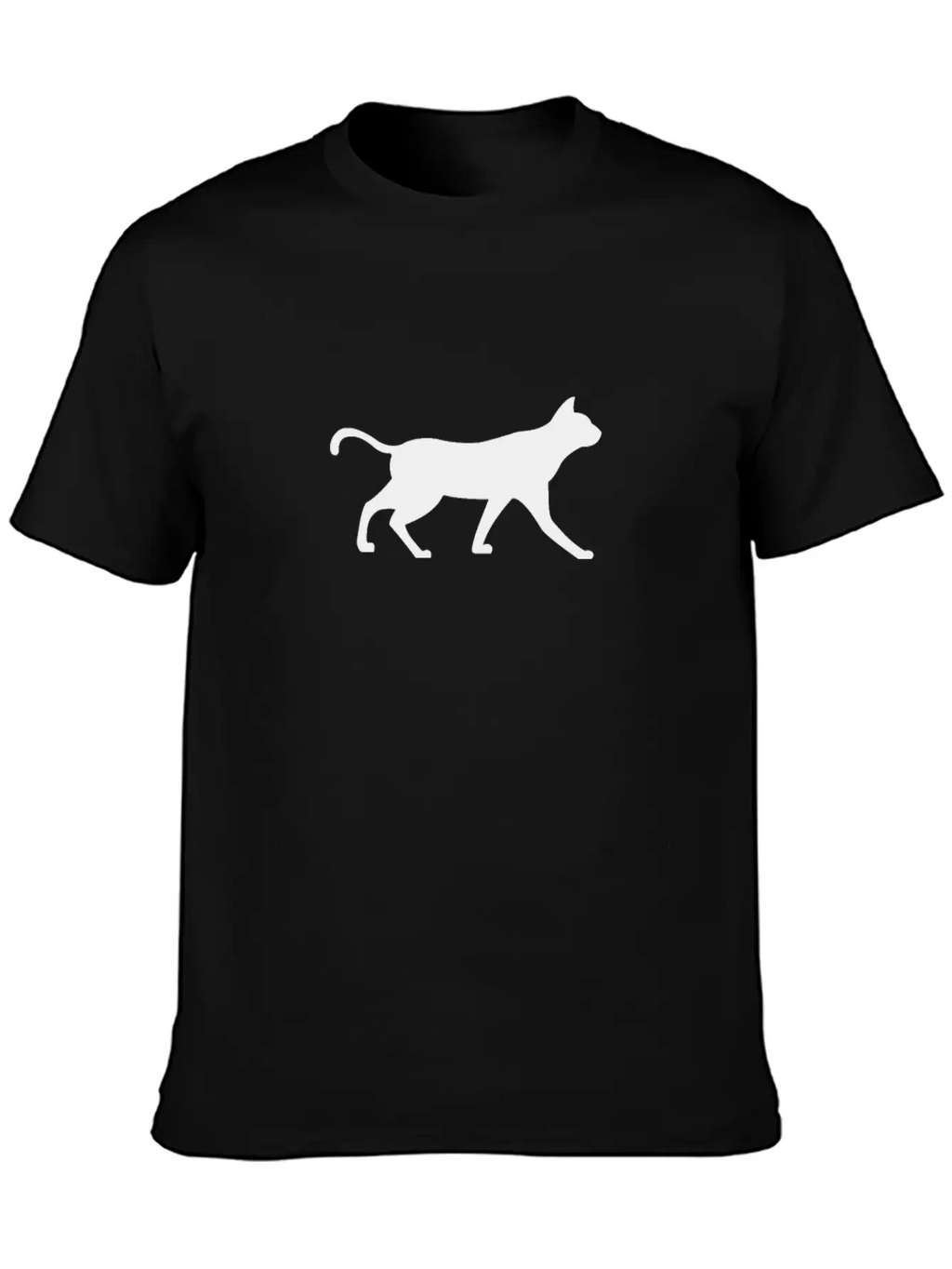 The Cat Minimalism Timeless Short Sleeve Tee – Comfy And Minimalist Design