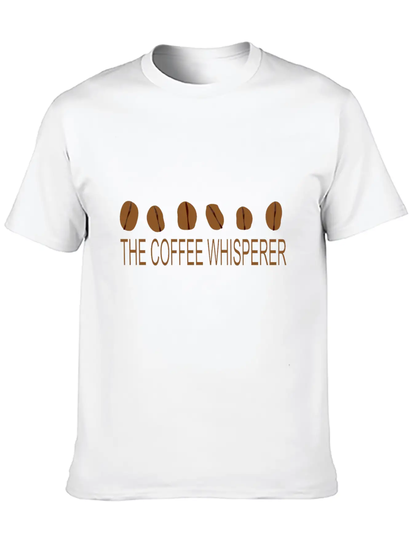 The Coffee Whisperer Breathable Graphic T-Shirt – Perfect For Casual Days