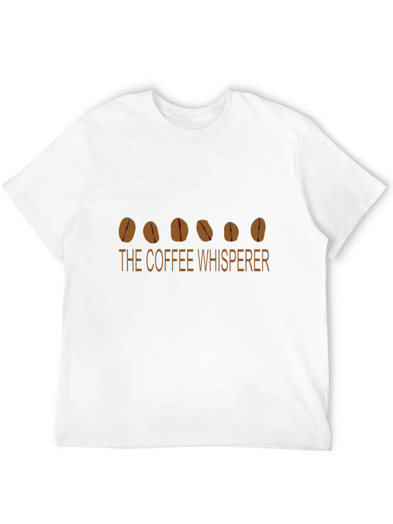 The Coffee Whisperer Breathable Graphic T-Shirt – Perfect For Casual Days