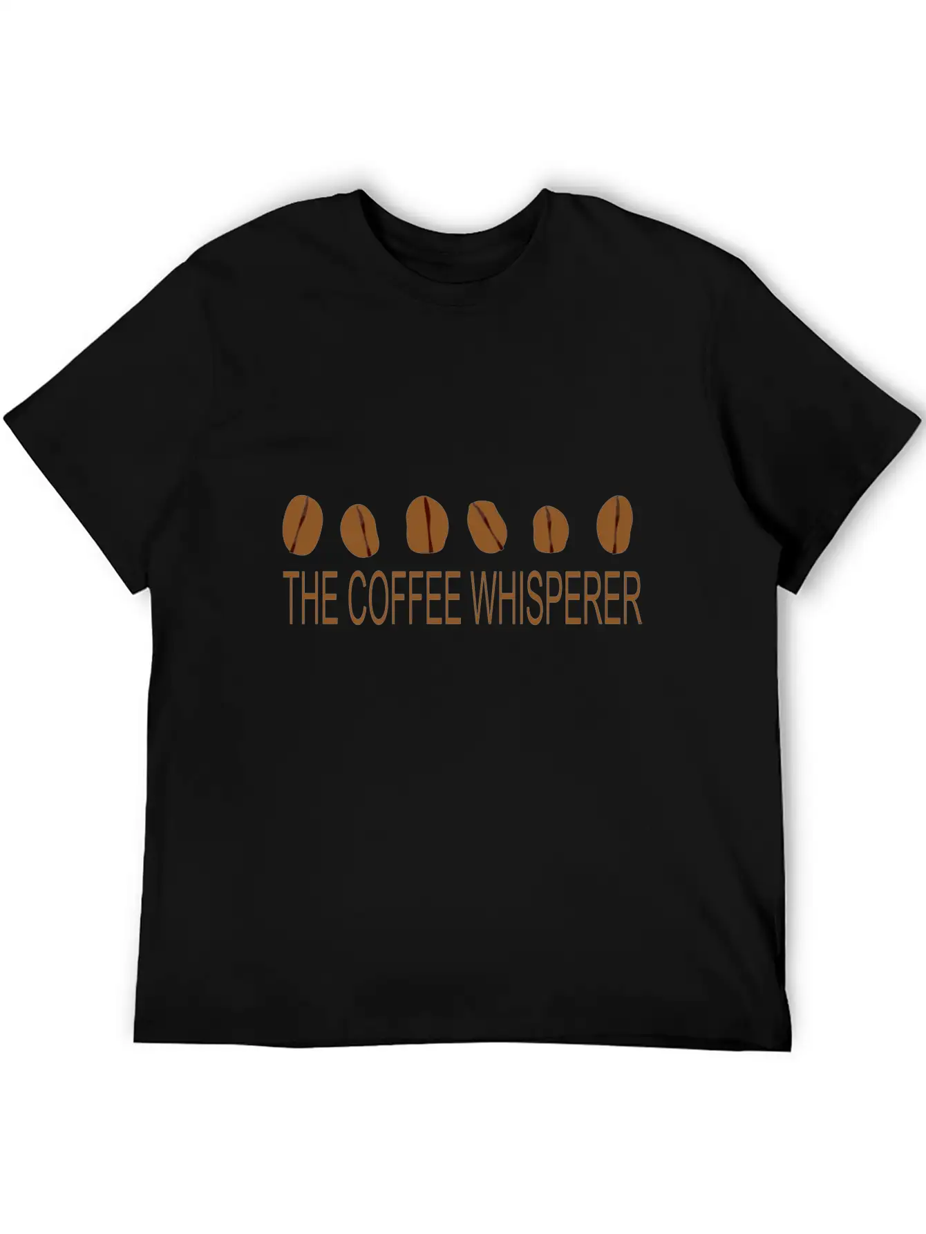 The Coffee Whisperer Breathable Graphic T-Shirt – Perfect For Casual Days