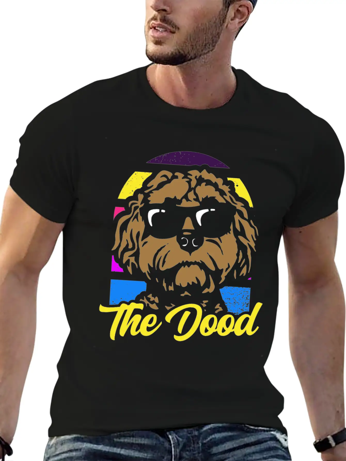 The Dood Doodle Labradoodle Goldendoodle Breathable Soft Cotton T-Shirt – Timeless Casual Look