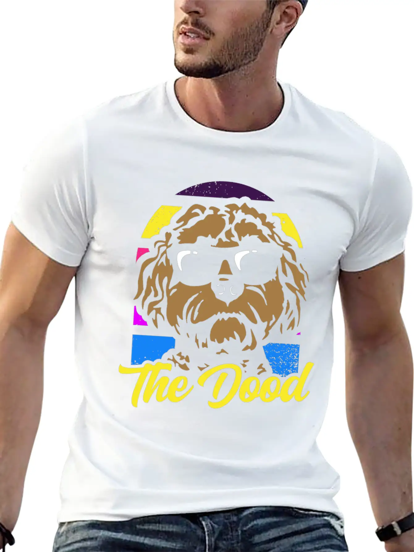 The Dood Doodle Labradoodle Goldendoodle Breathable Soft Cotton T-Shirt – Timeless Casual Look