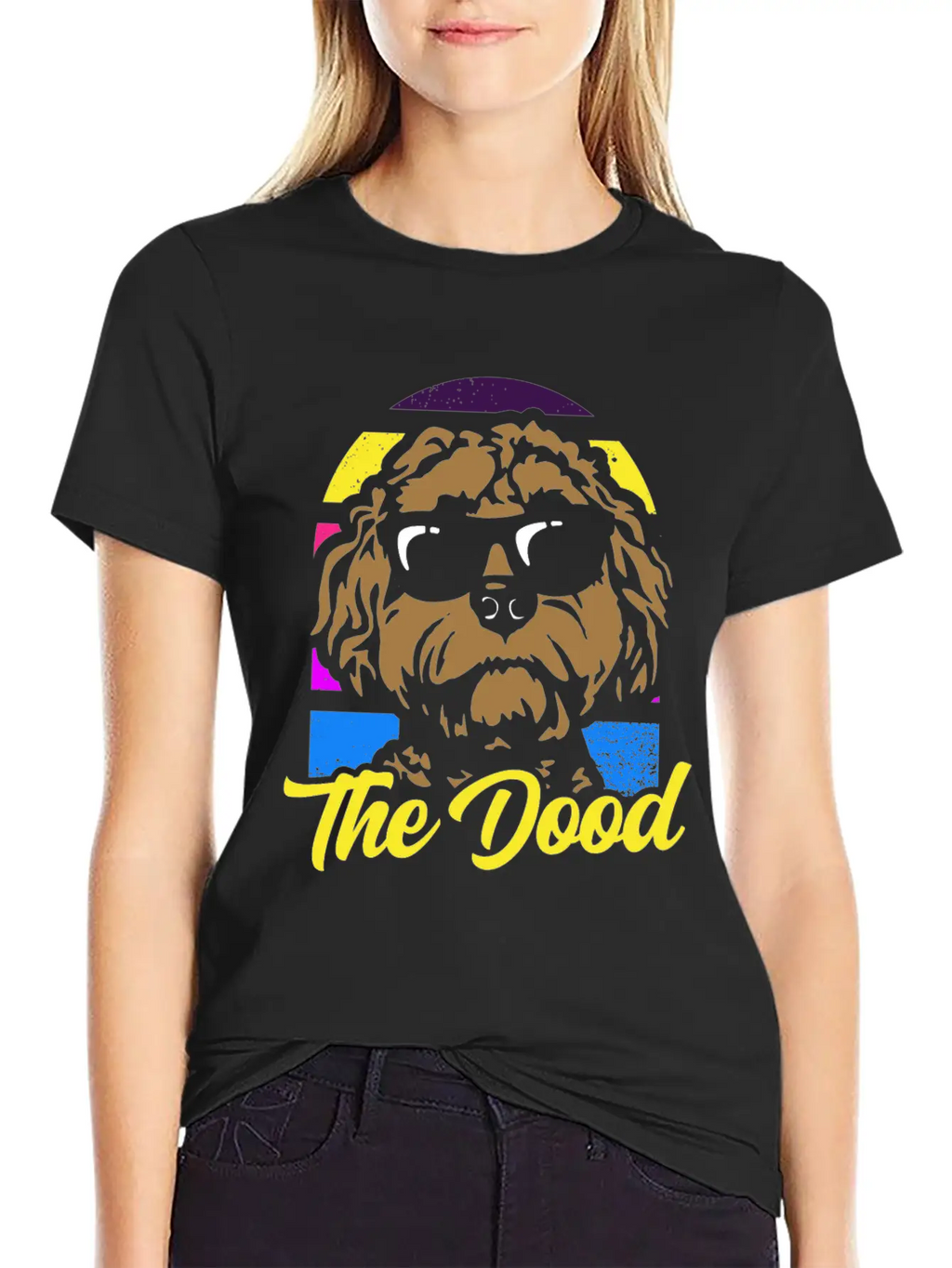 The Dood Doodle Labradoodle Goldendoodle Breathable Soft Cotton T-Shirt – Timeless Casual Look