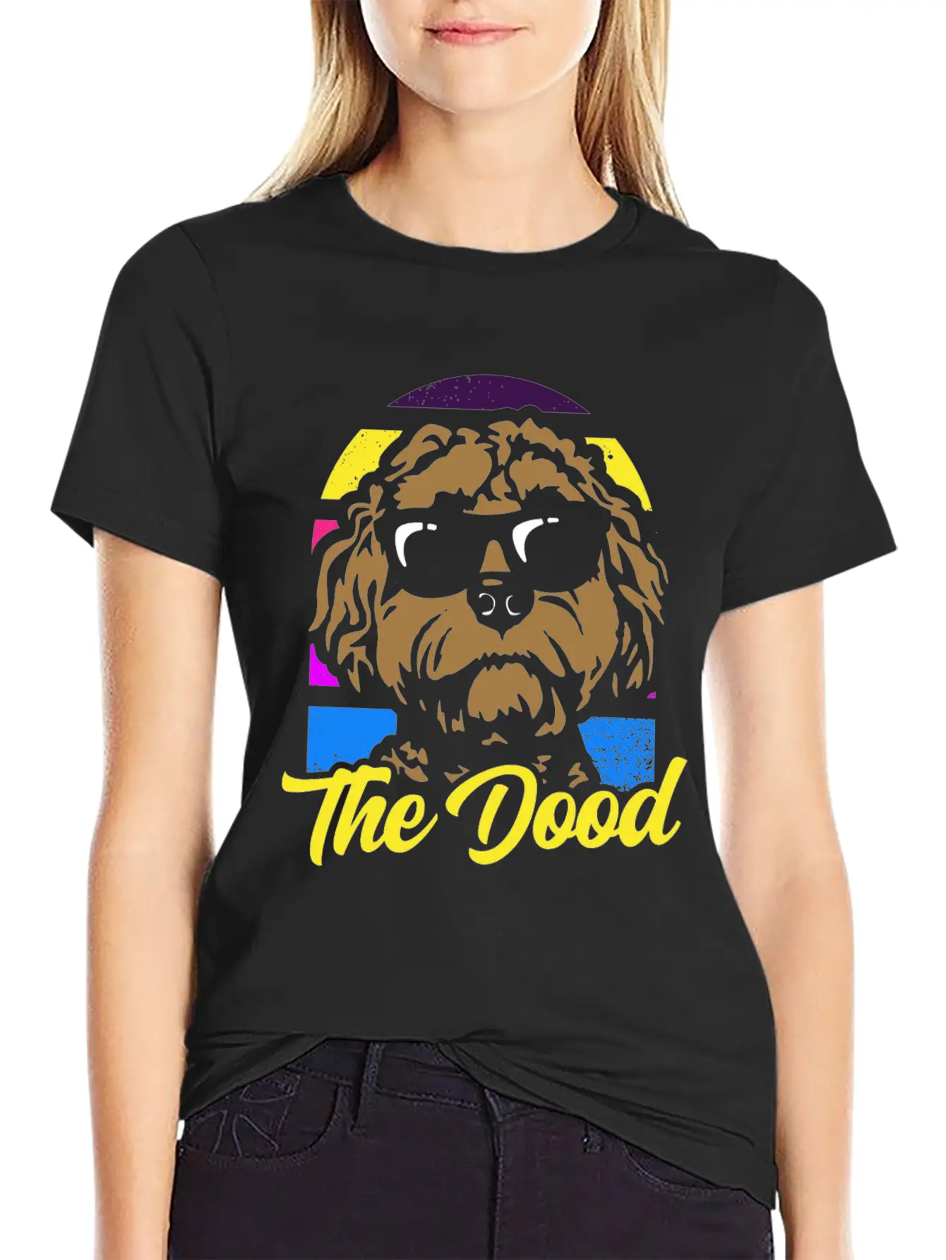 The Dood Doodle Labradoodle Goldendoodle Breathable Soft Cotton T-Shirt – Timeless Casual Look