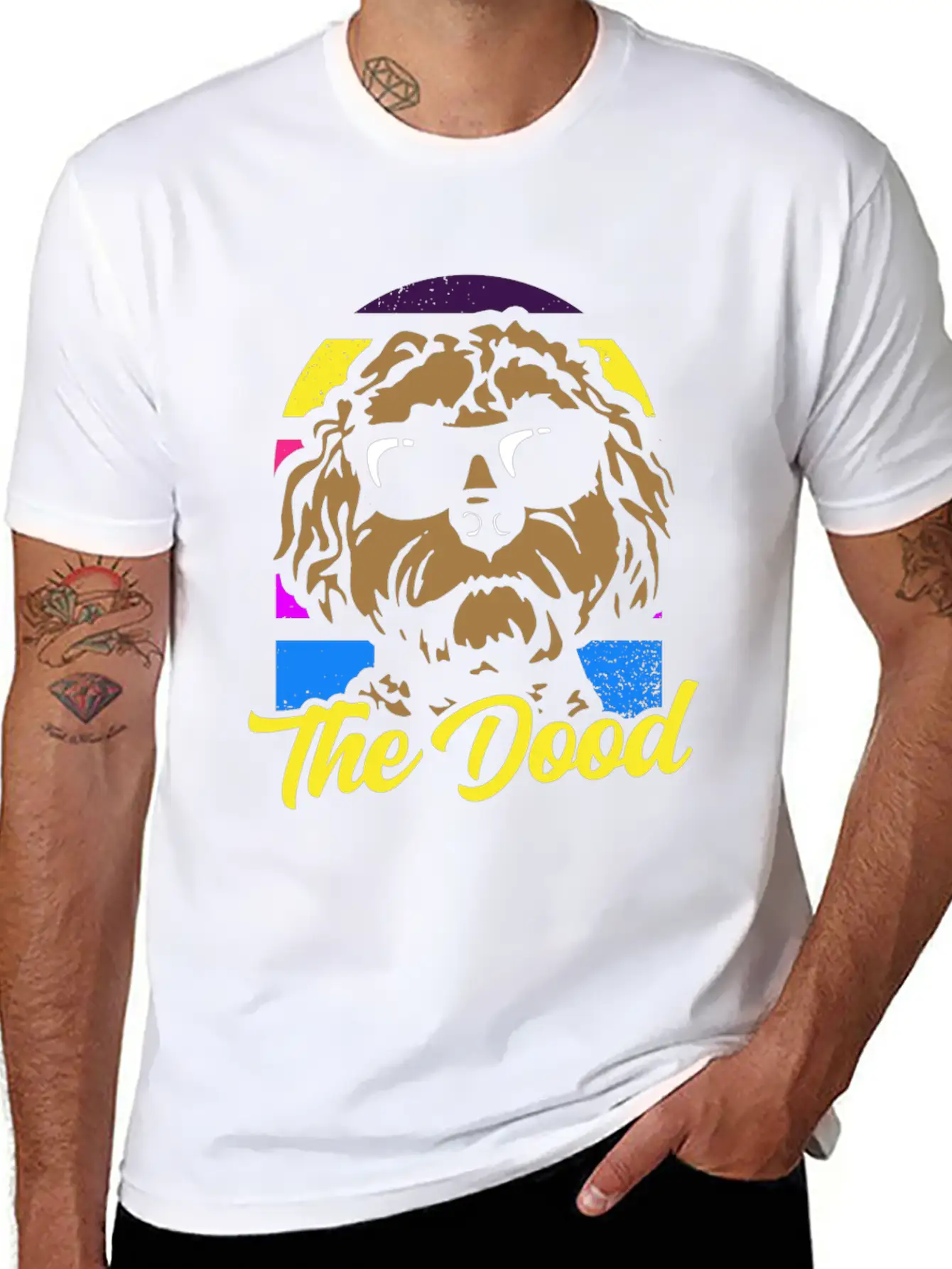 The Dood Doodle Labradoodle Goldendoodle Breathable Soft Cotton T-Shirt – Timeless Casual Look