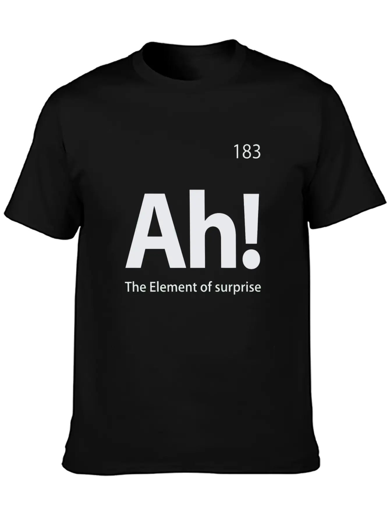 The Element Of Surprise Breathable Soft Cotton T-Shirt – Timeless Casual Look