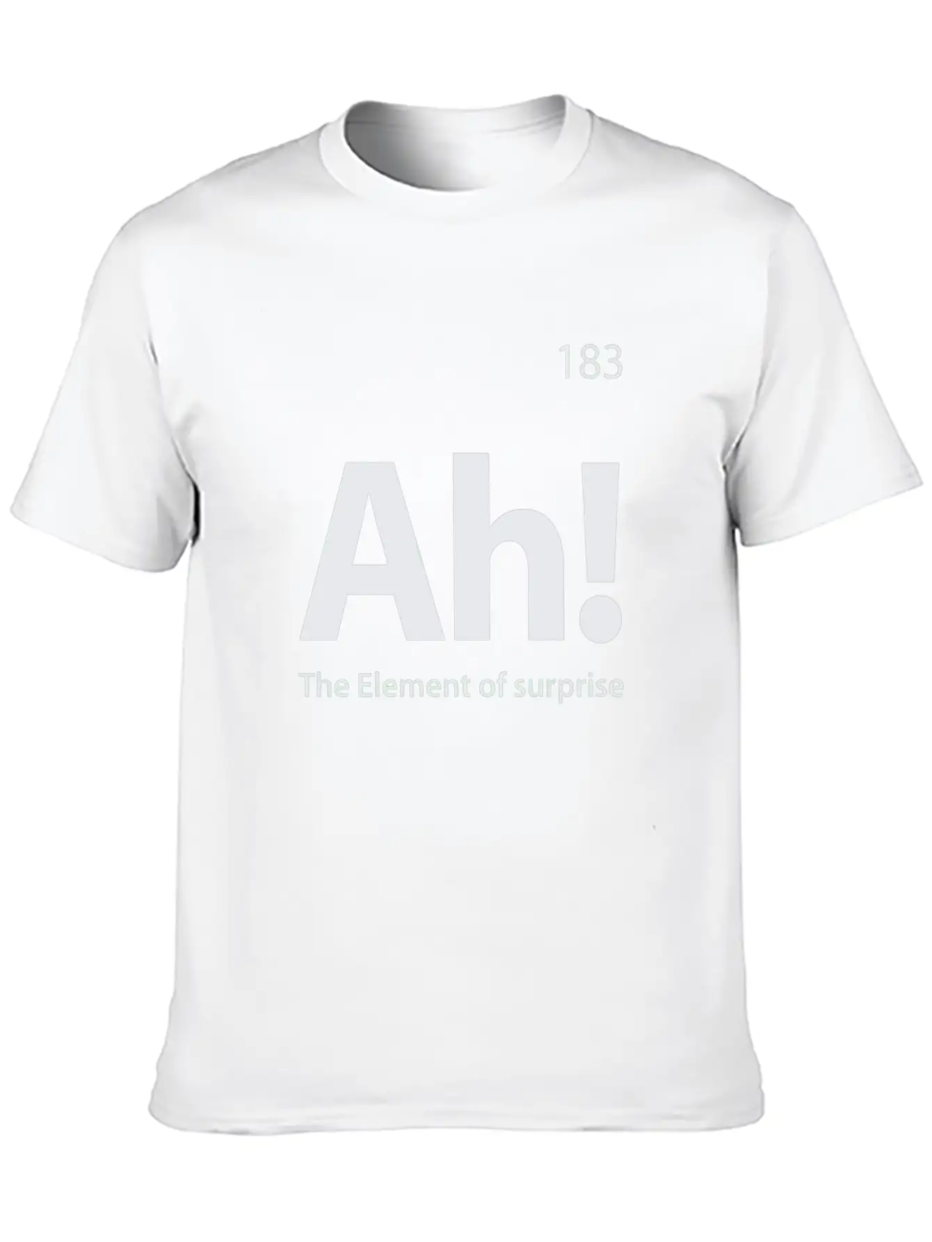 The Element Of Surprise Breathable Soft Cotton T-Shirt – Timeless Casual Look