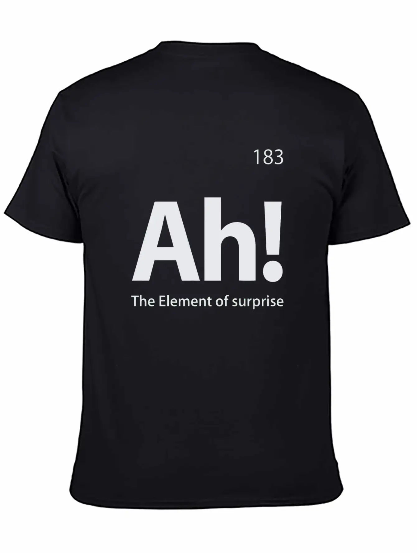 The Element Of Surprise Breathable Soft Cotton T-Shirt – Timeless Casual Look