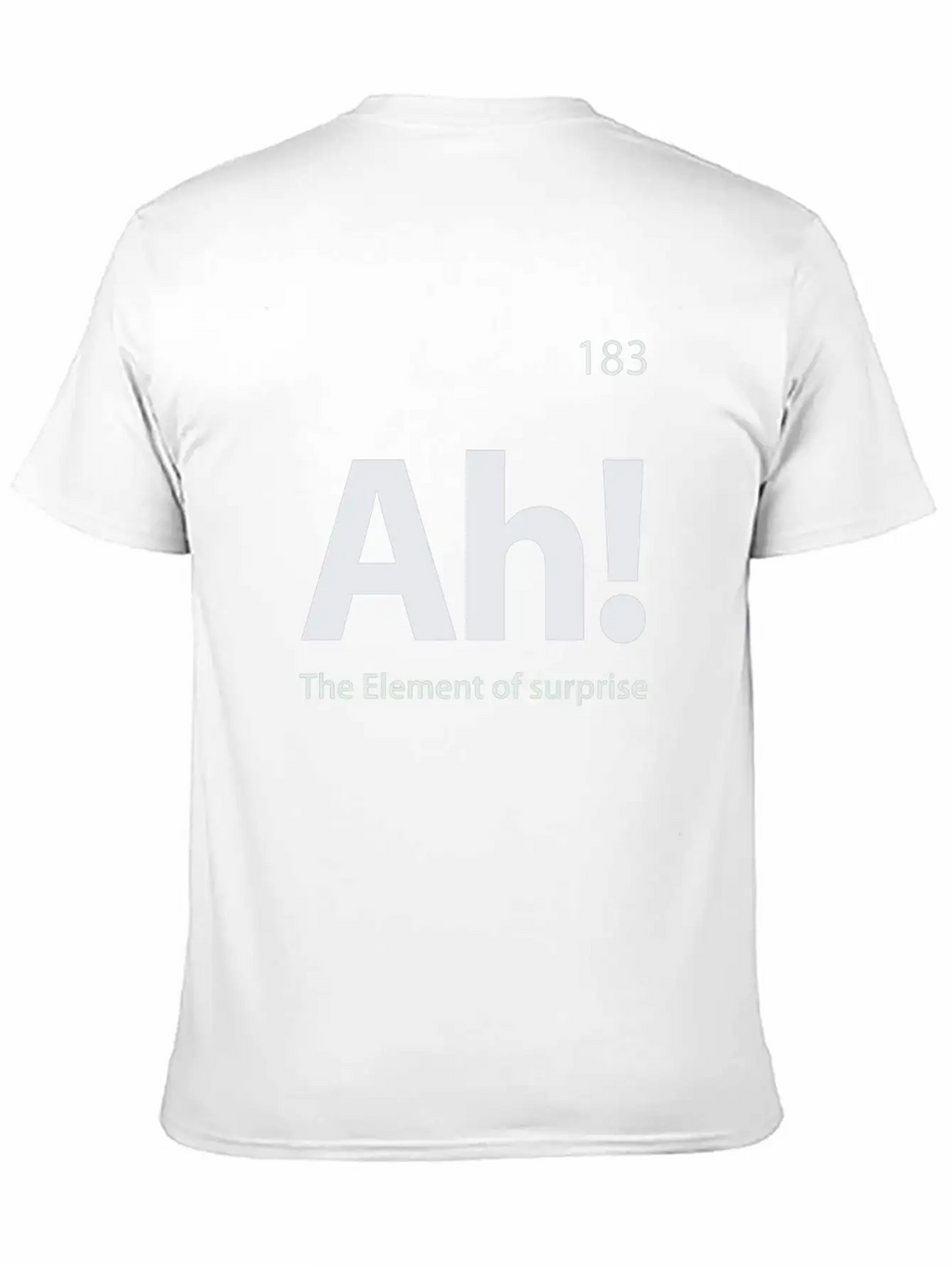 The Element Of Surprise Breathable Soft Cotton T-Shirt – Timeless Casual Look