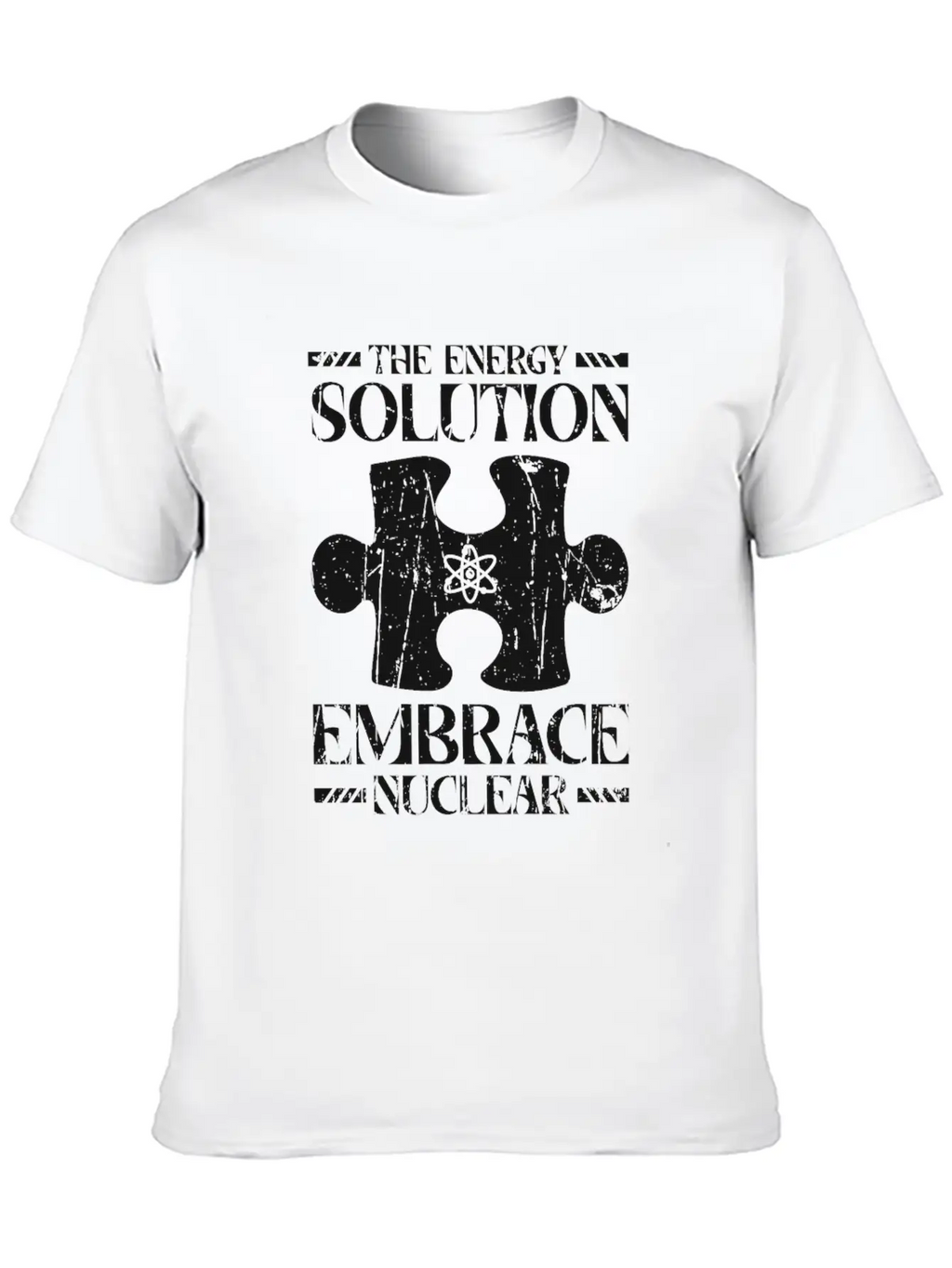 The Energy Solution: Embrace Nuclear - Nuclear Essential Cotton Tee For Daily Outfits – Unisex Style