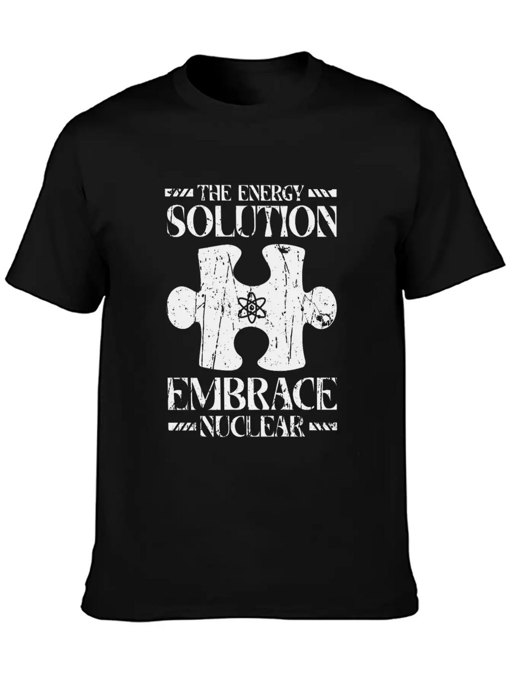 The Energy Solution: Embrace Nuclear - Nuclear Essential Cotton Tee For Daily Outfits – Unisex Style