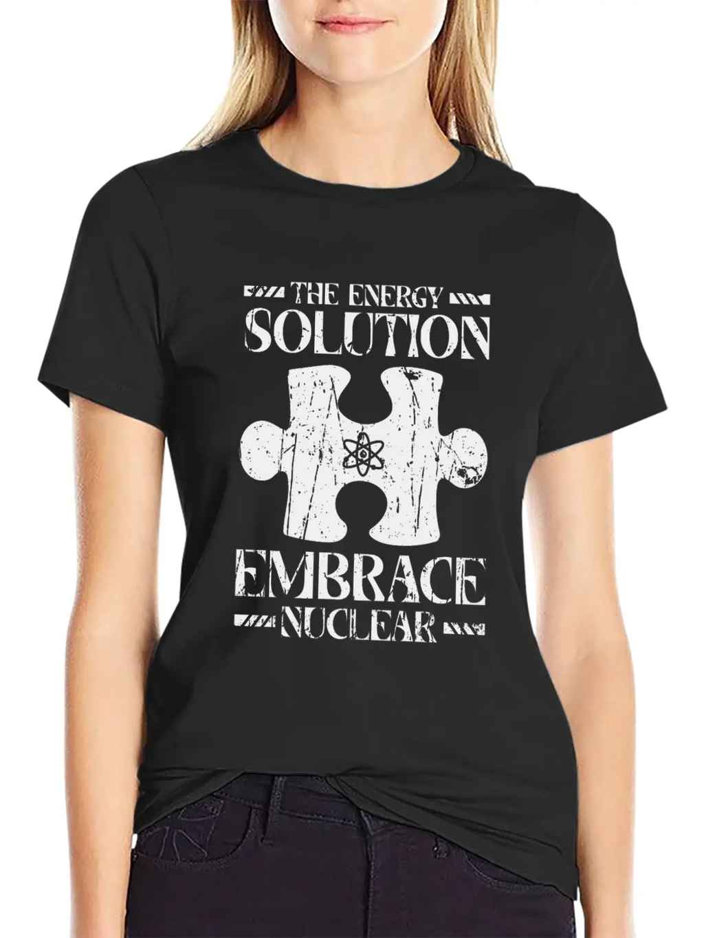 The Energy Solution: Embrace Nuclear - Nuclear Essential Cotton Tee For Daily Outfits – Unisex Style