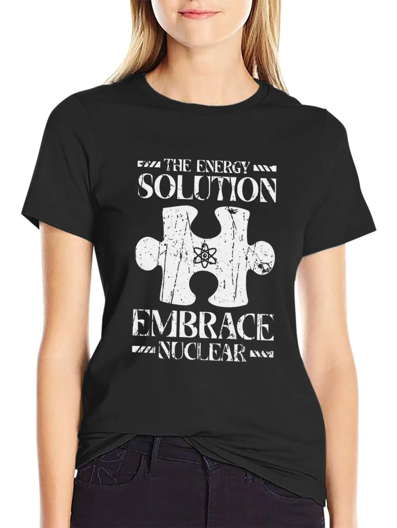 The Energy Solution: Embrace Nuclear - Nuclear Essential Cotton Tee For Daily Outfits – Unisex Style