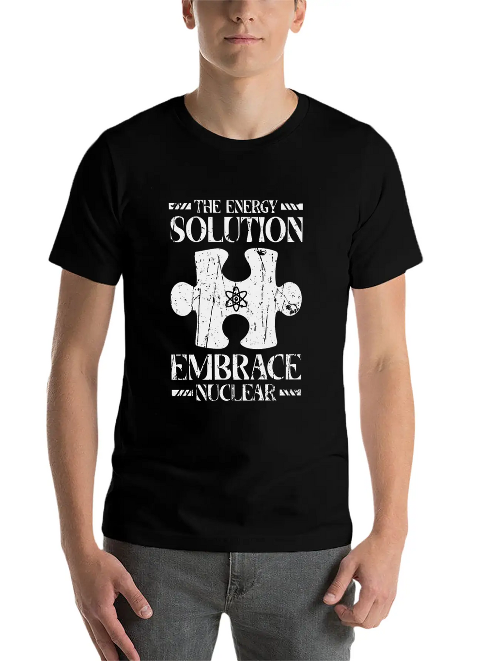 The Energy Solution: Embrace Nuclear - Nuclear Essential Cotton Tee For Daily Outfits – Unisex Style