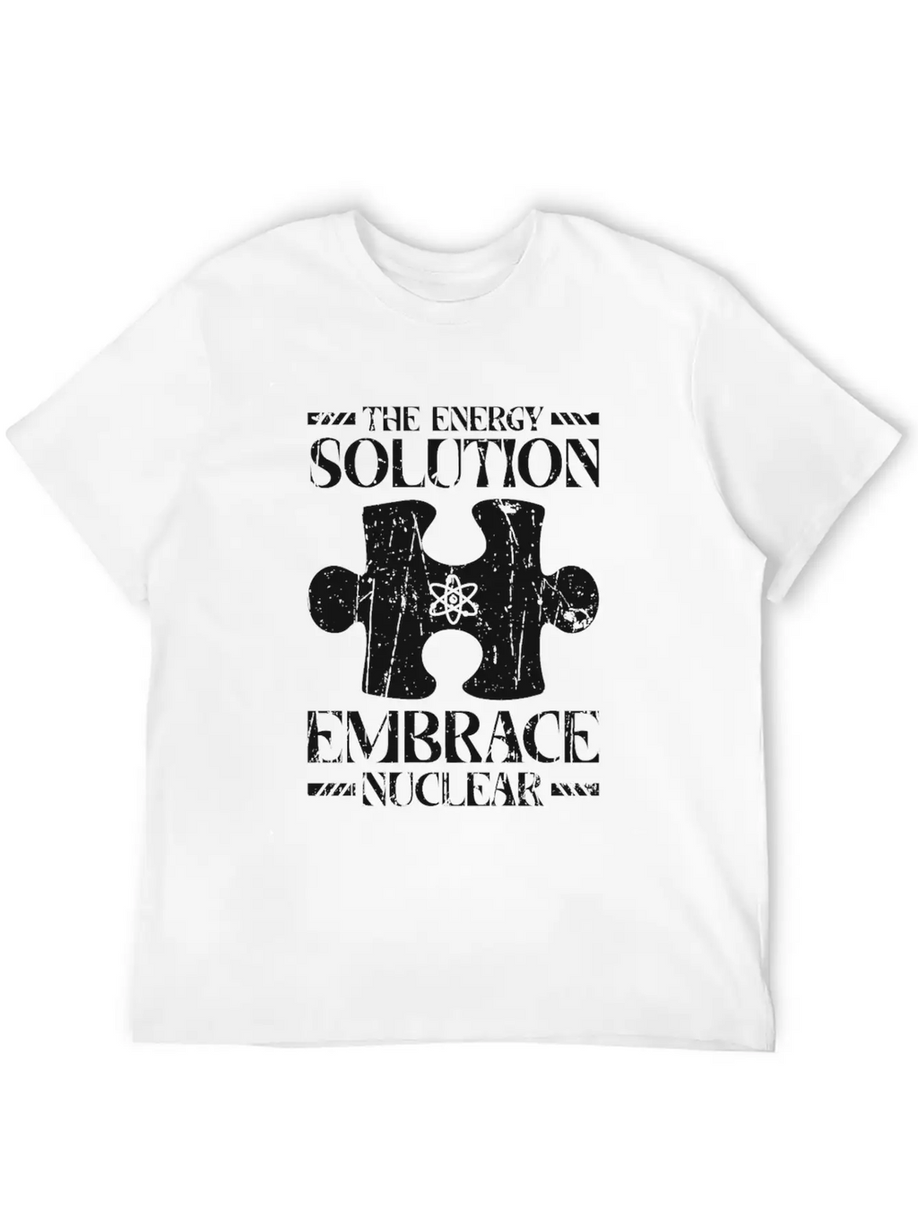 The Energy Solution: Embrace Nuclear - Nuclear Essential Cotton Tee For Daily Outfits – Unisex Style