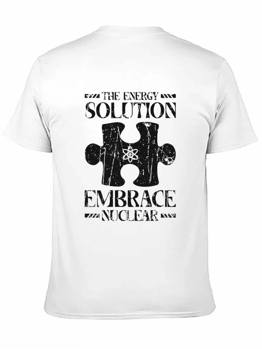 The Energy Solution: Embrace Nuclear - Nuclear Essential Cotton Tee For Daily Outfits – Unisex Style