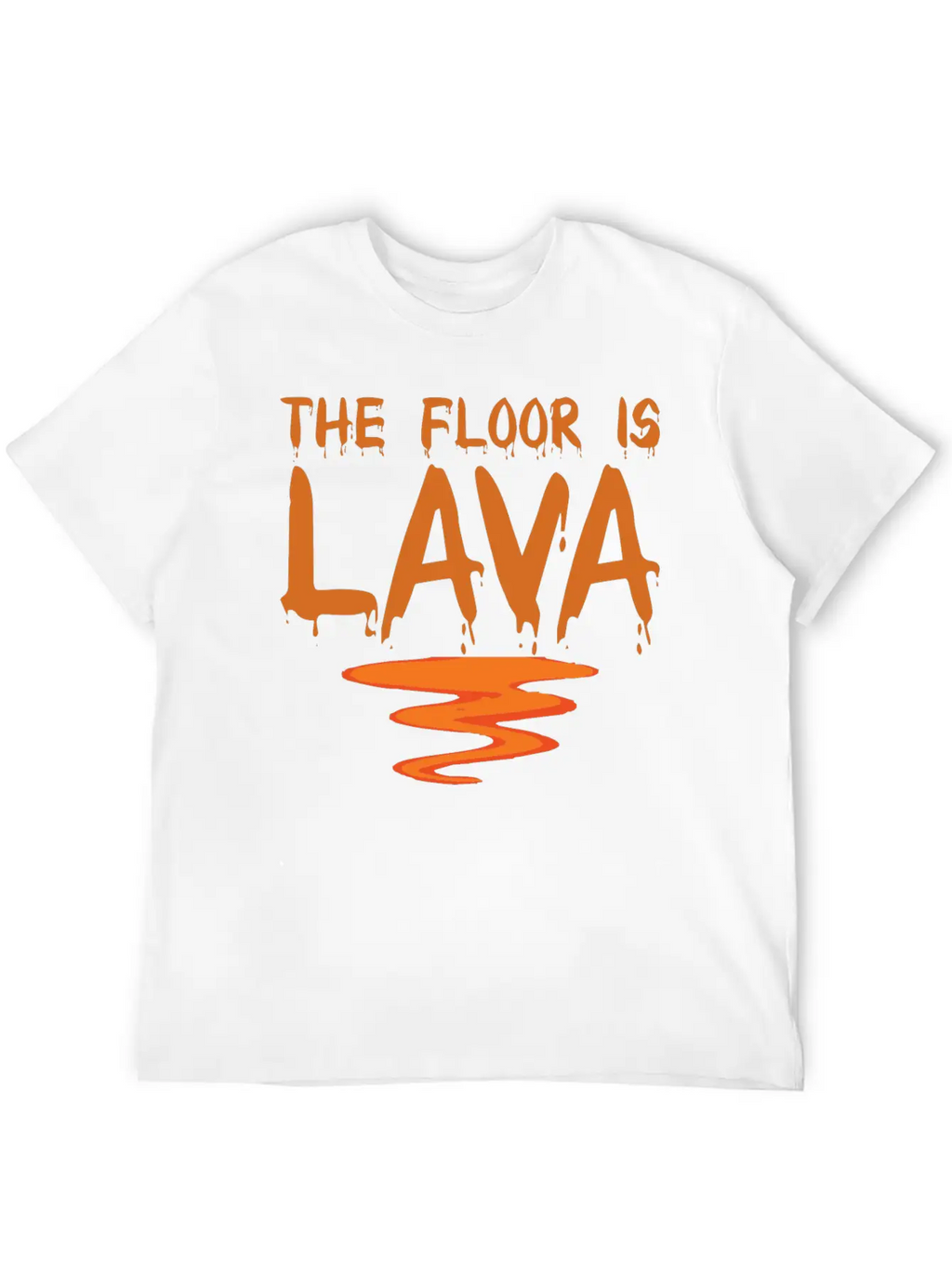 The Floor Is Lava Essential Cotton Tee For Daily Outfits – Unisex Style