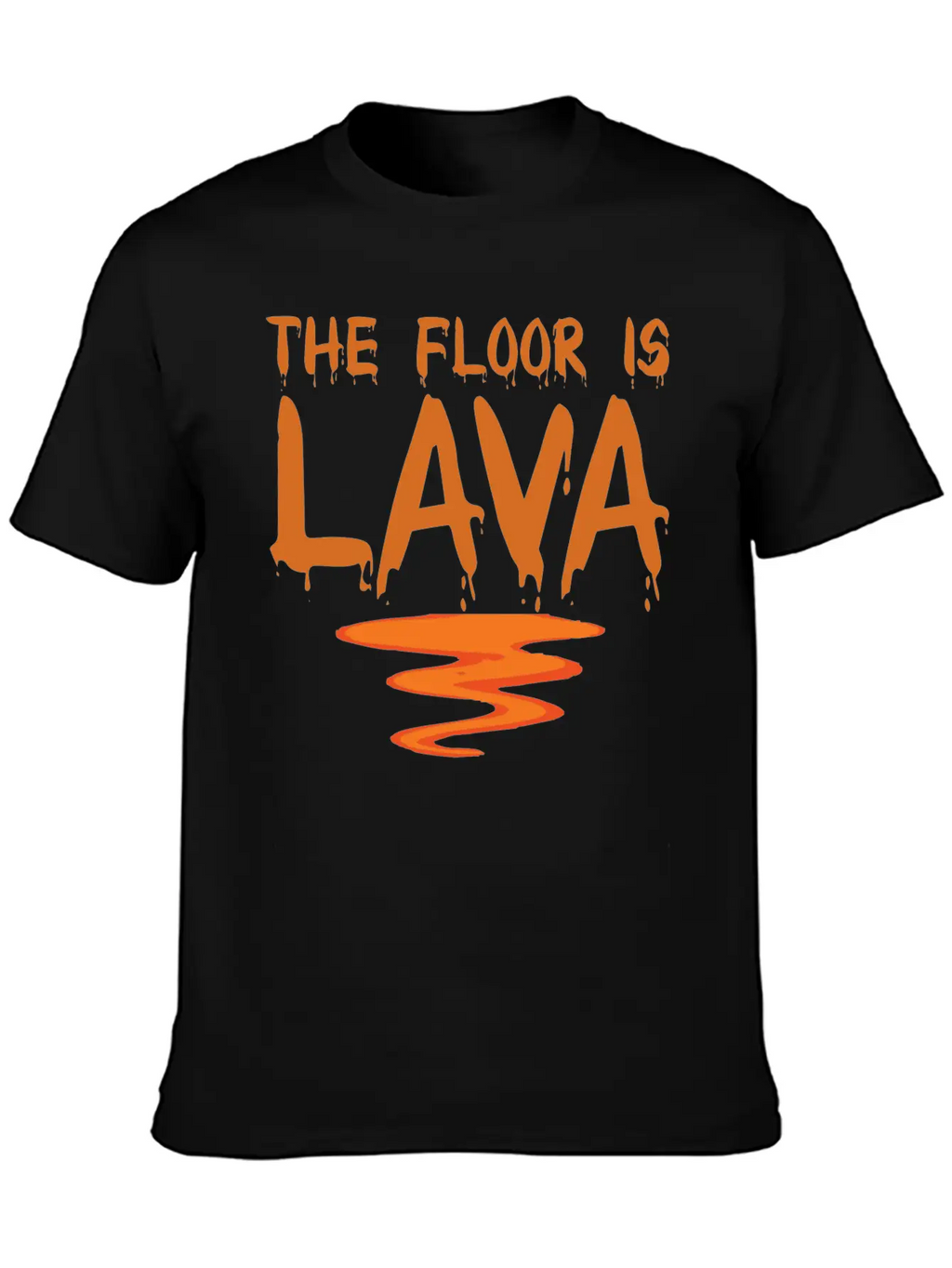 The Floor Is Lava Essential Cotton Tee For Daily Outfits – Unisex Style