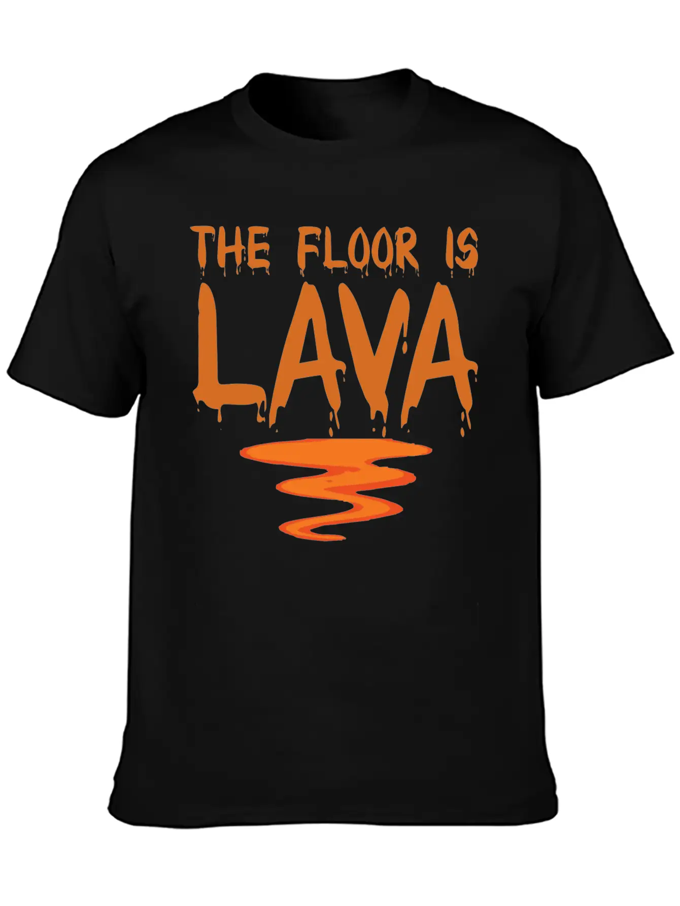 The Floor Is Lava Essential Cotton Tee For Daily Outfits – Unisex Style