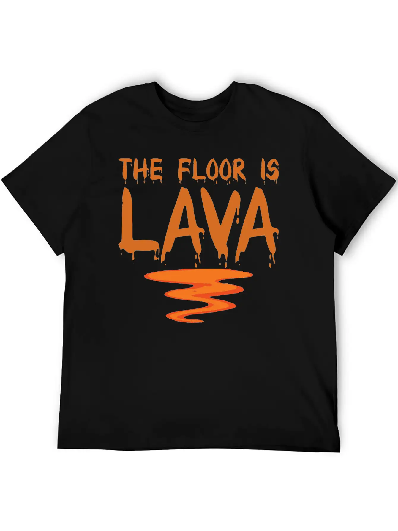 The Floor Is Lava Essential Cotton Tee For Daily Outfits – Unisex Style