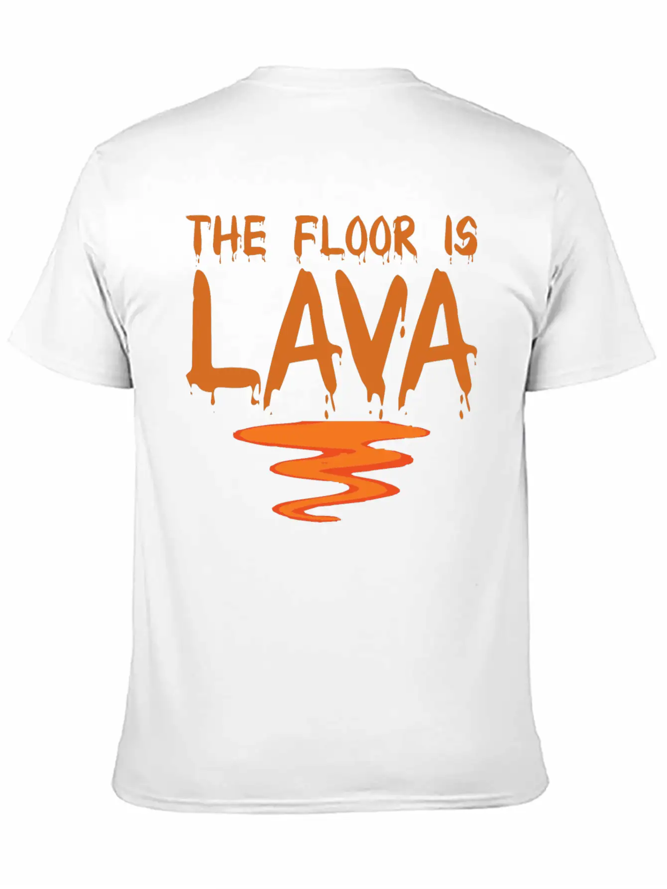 The Floor Is Lava Essential Cotton Tee For Daily Outfits – Unisex Style