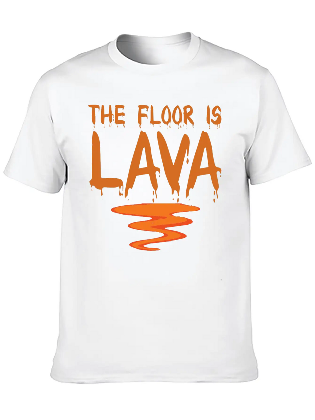 The Floor Is Lava Essential Cotton Tee For Daily Outfits – Unisex Style