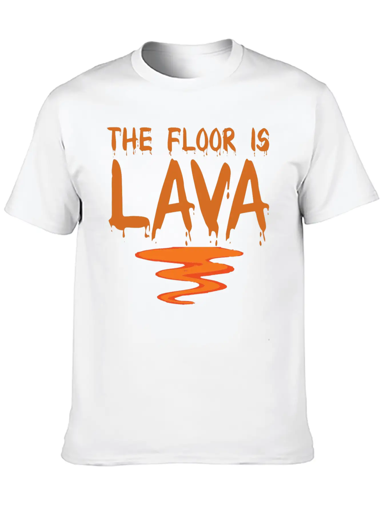 The Floor Is Lava Essential Cotton Tee For Daily Outfits – Unisex Style