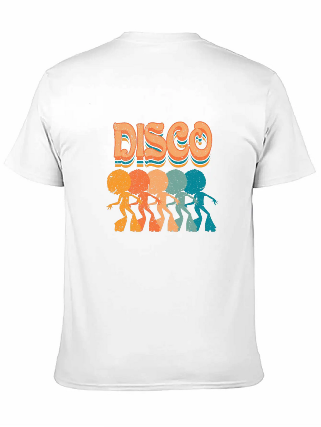 The Flower Power Disco Beats From The Seventies Unisex Casual T-Shirt – Clean Design For Daily Comfort