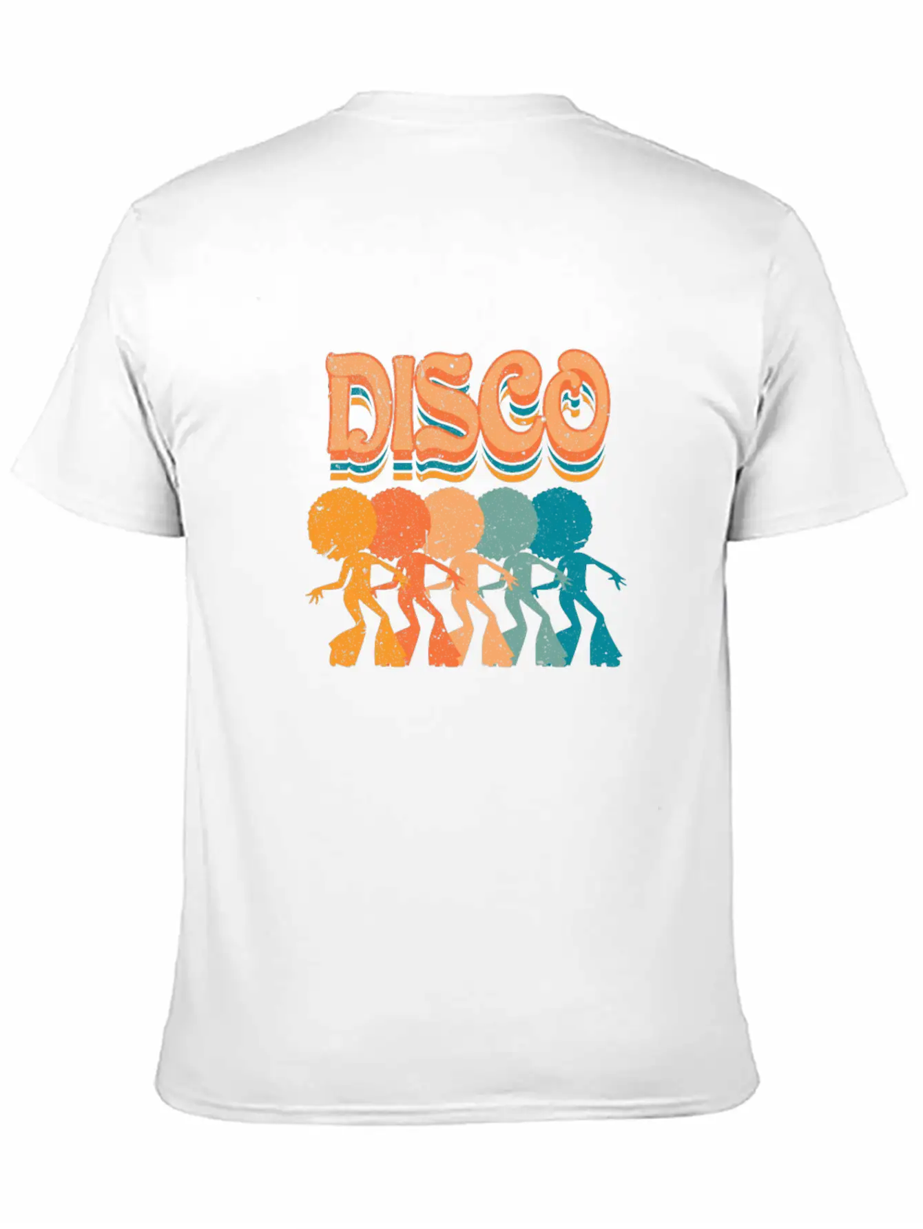 The Flower Power Disco Beats From The Seventies Unisex Casual T-Shirt – Clean Design For Daily Comfort