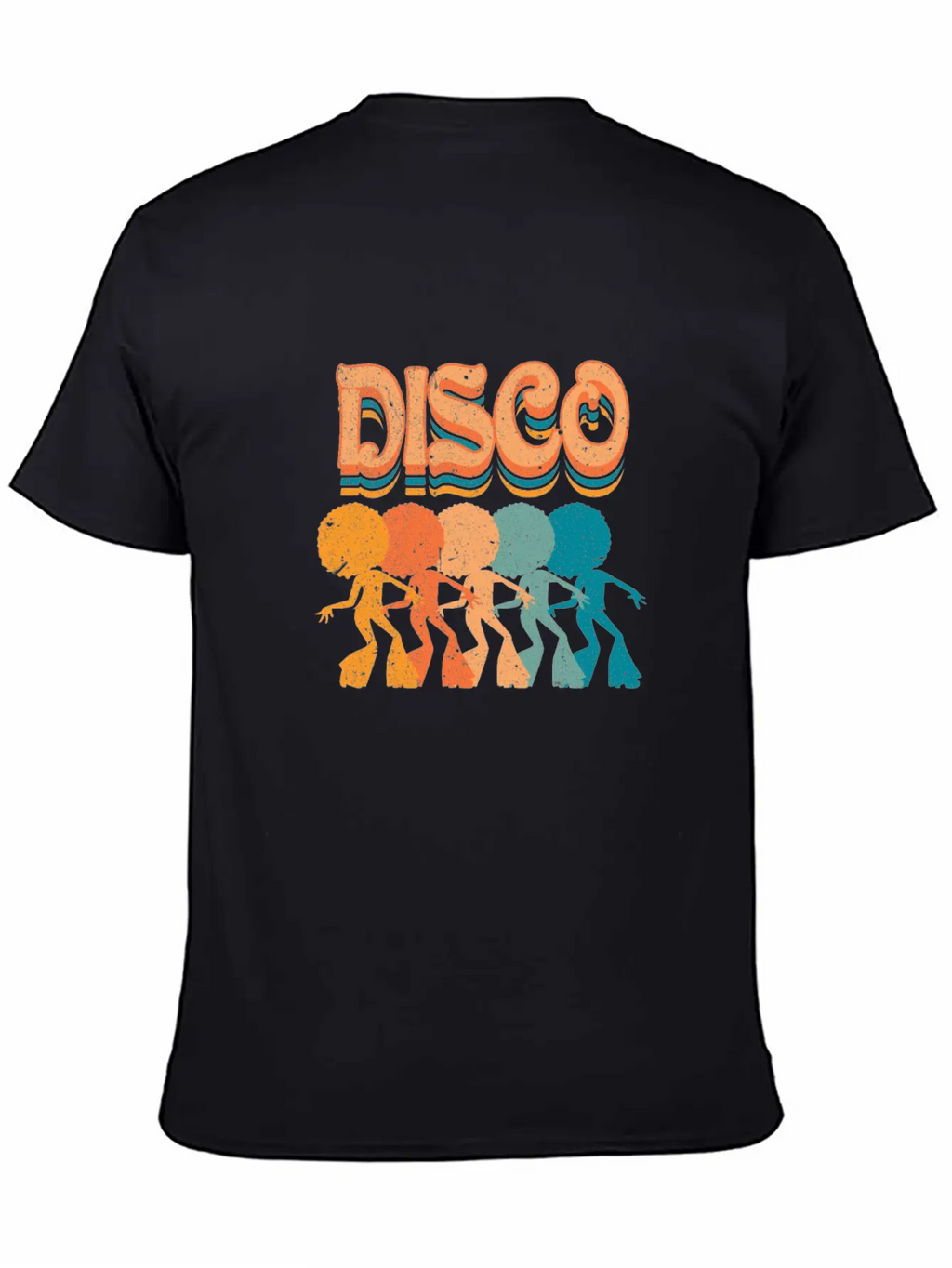 The Flower Power Disco Beats From The Seventies Unisex Casual T-Shirt – Clean Design For Daily Comfort