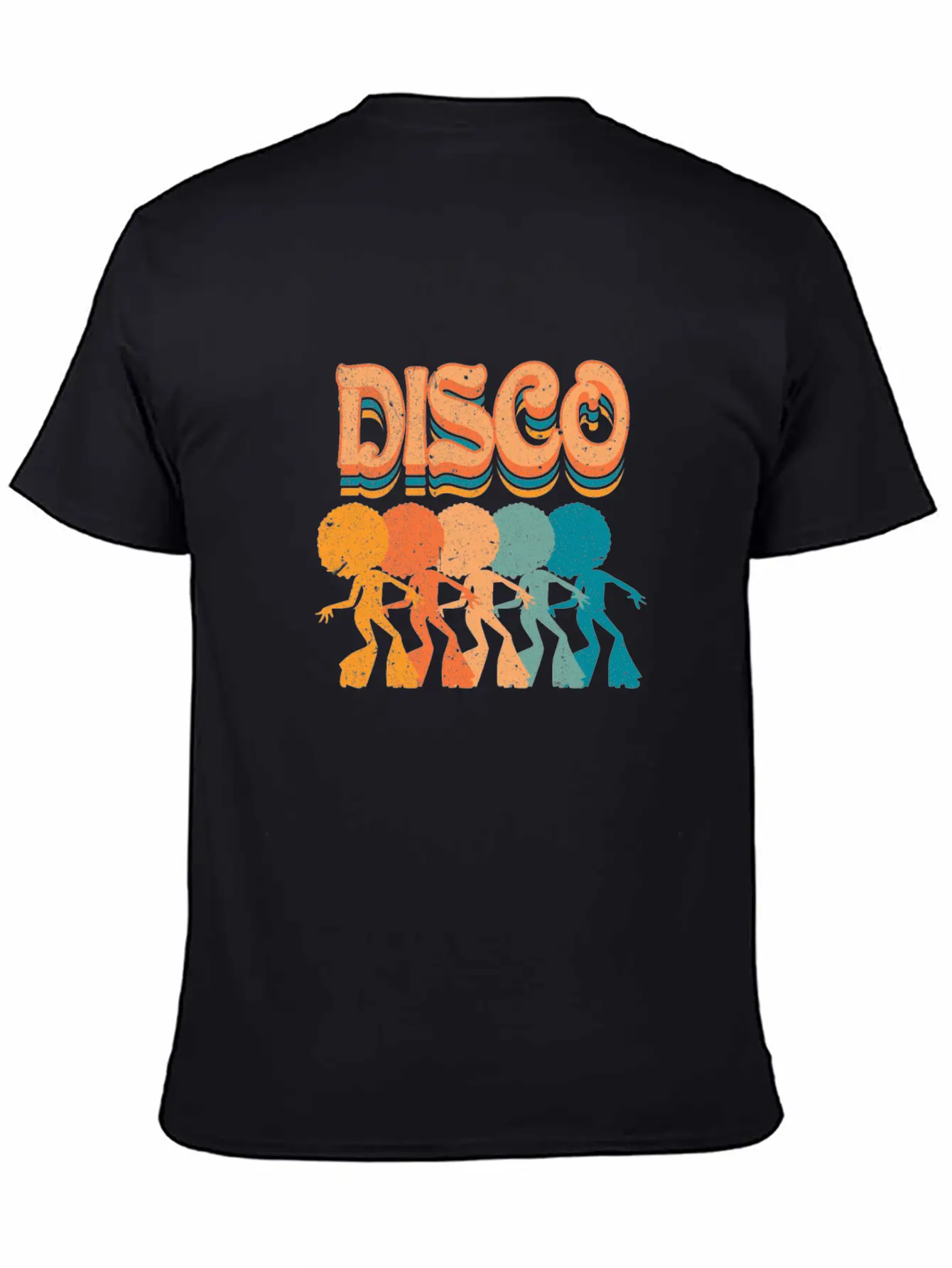 The Flower Power Disco Beats From The Seventies Unisex Casual T-Shirt – Clean Design For Daily Comfort