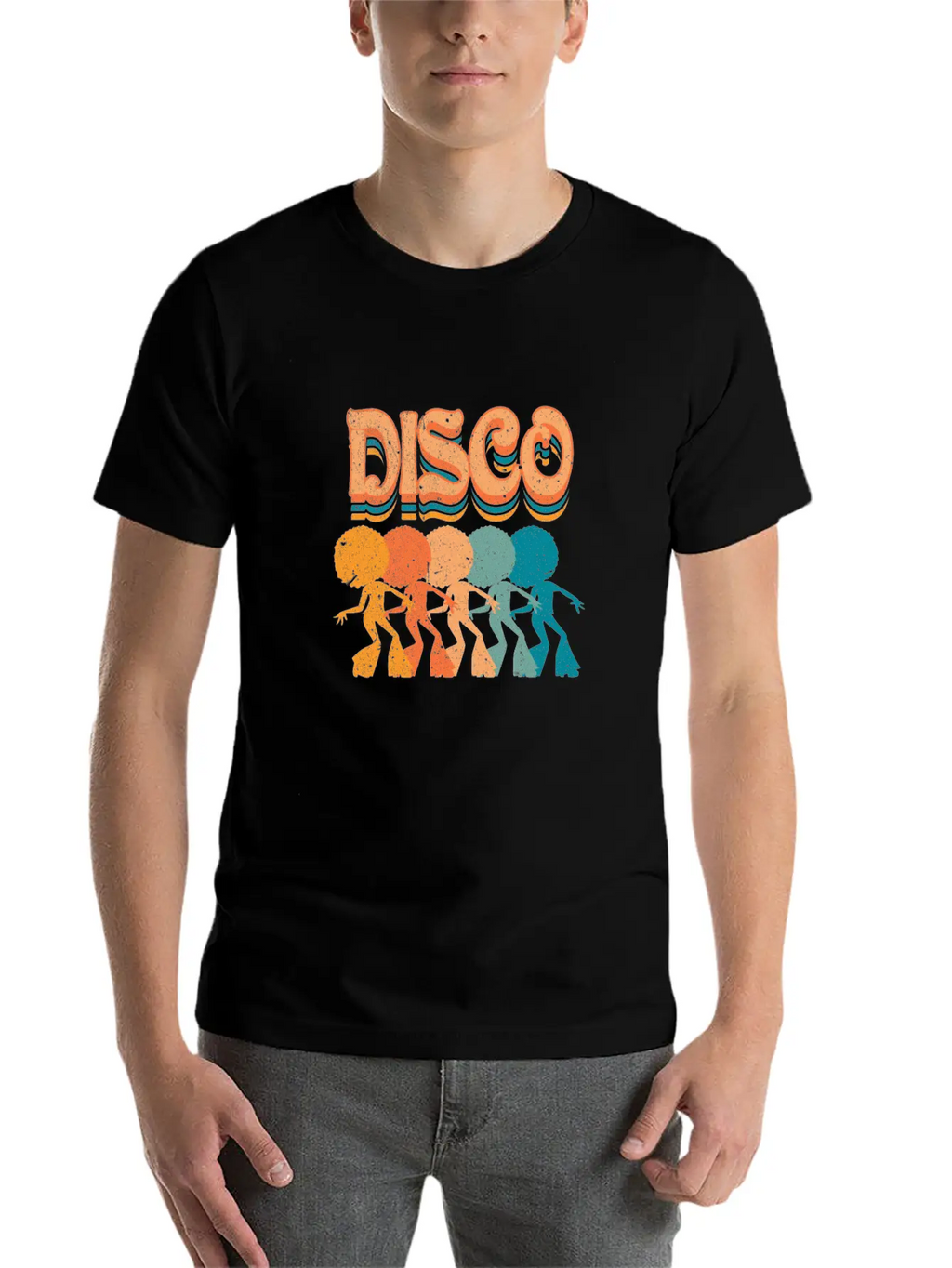 The Flower Power Disco Beats From The Seventies Unisex Casual T-Shirt – Clean Design For Daily Comfort