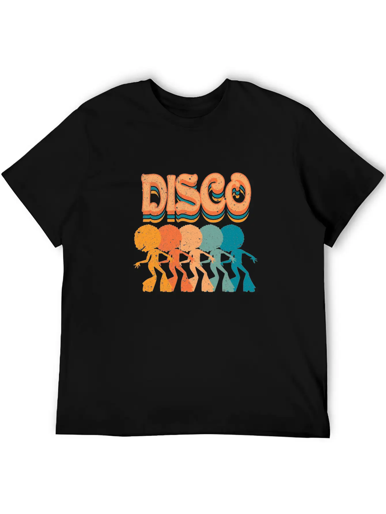 The Flower Power Disco Beats From The Seventies Unisex Casual T-Shirt – Clean Design For Daily Comfort