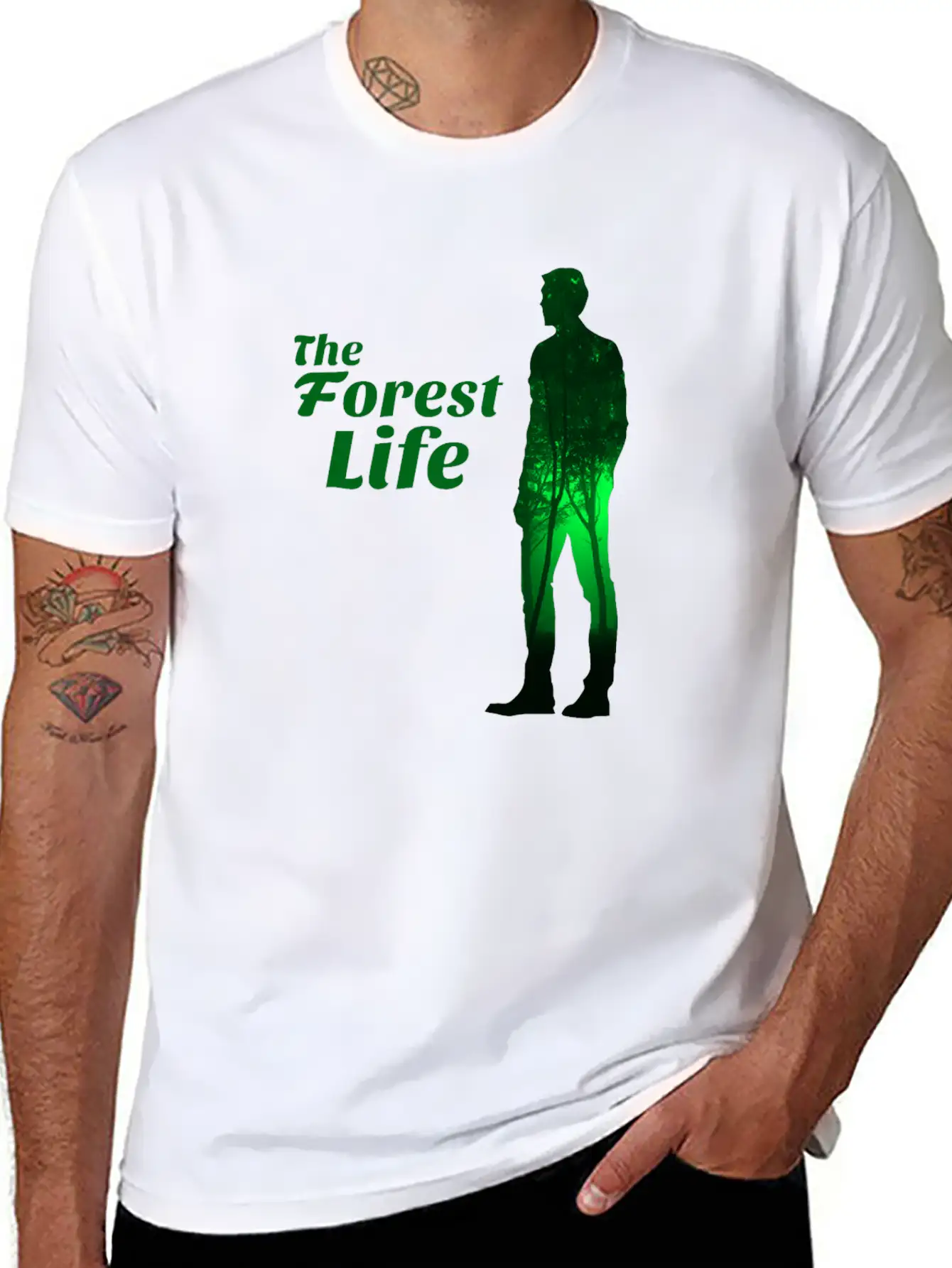 The Forest Life Timeless Short Sleeve Tee – Comfy And Minimalist Design
