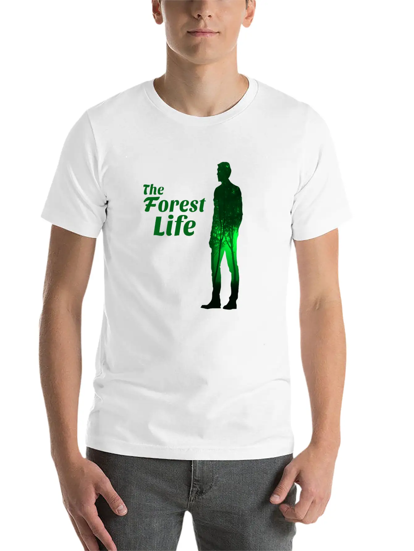 The Forest Life Timeless Short Sleeve Tee – Comfy And Minimalist Design