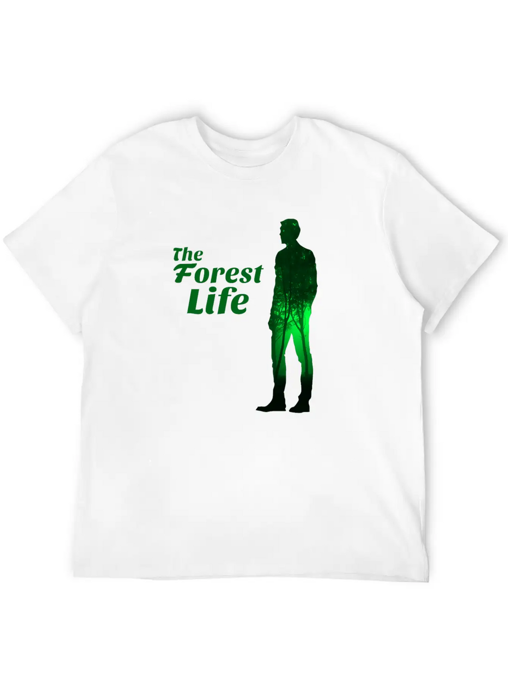 The Forest Life Unisex Casual T-Shirt – Clean Design For Daily Comfort