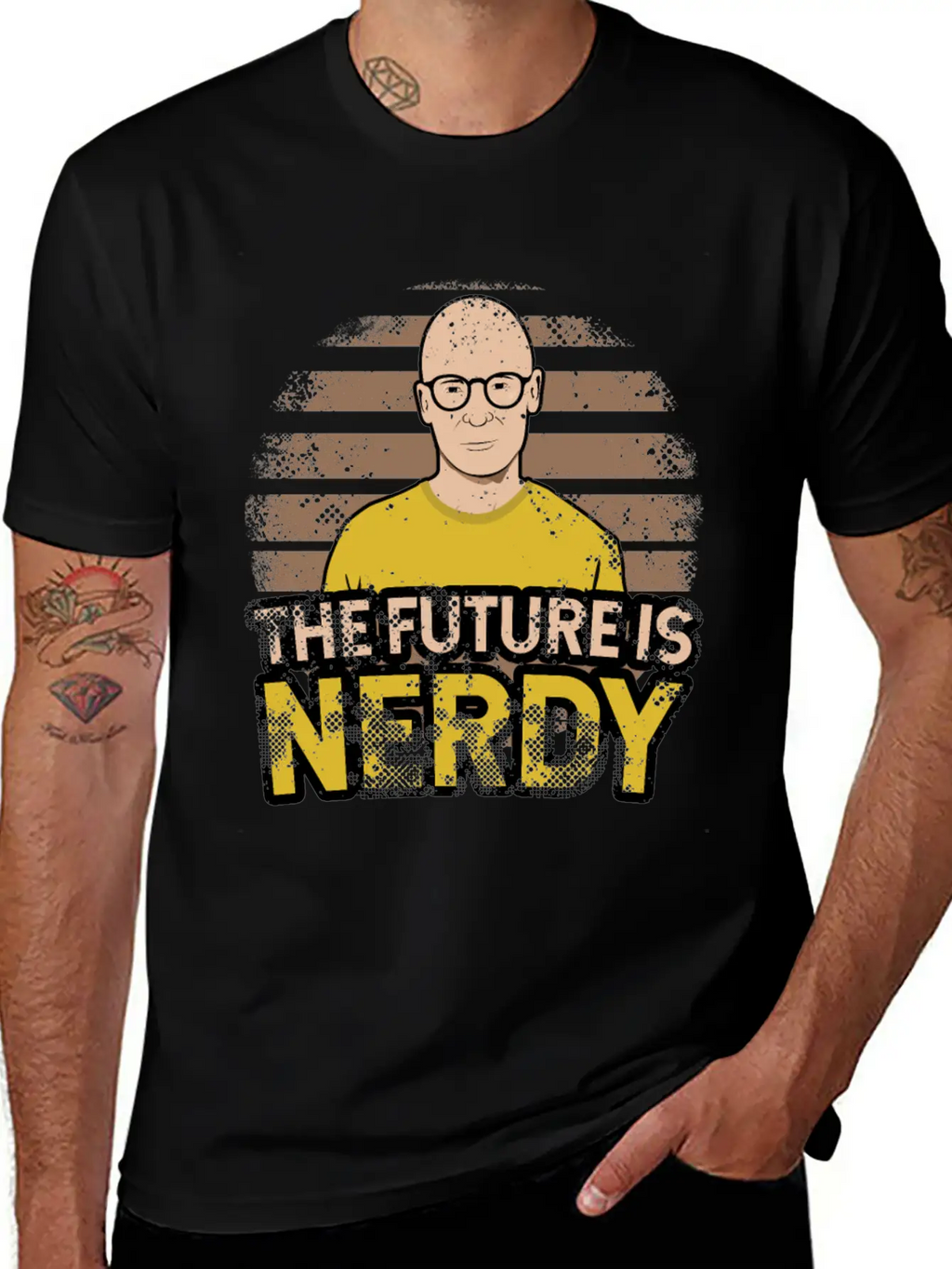 The Future Belongs To Nerds Modern Fit Casual T-Shirt – Clean And Versatile Design