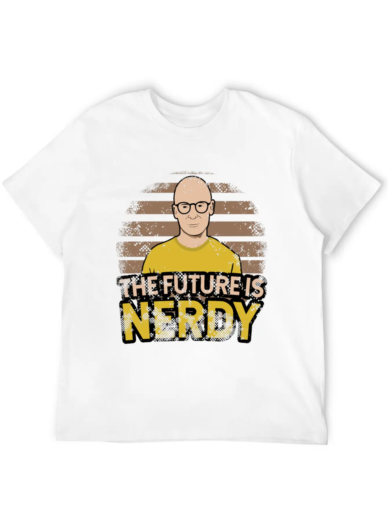 The Future Belongs To Nerds Modern Fit Casual T-Shirt – Clean And Versatile Design