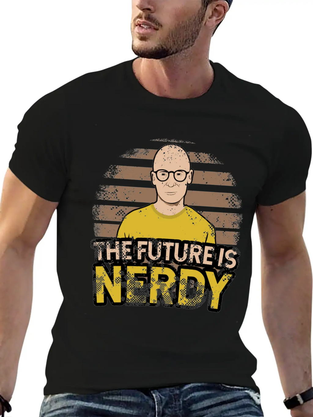 The Future Belongs To Nerds Modern Fit Casual T-Shirt – Clean And Versatile Design